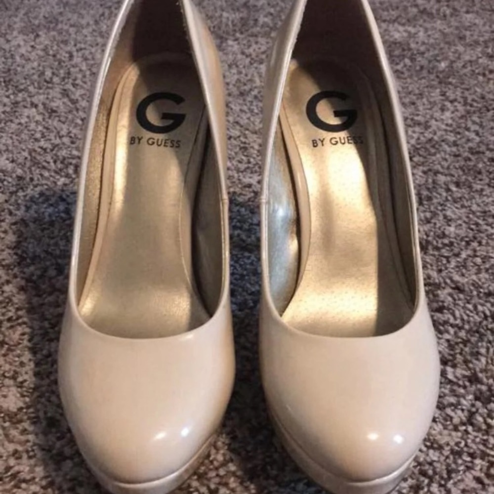 Nude Guess Heels